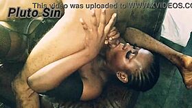 Σέξι Jasmine 1vs1 με χοντρό μεγάλο μαύρο πούτσο BBC