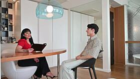 Hot Spanish teacher fucks young guy to cum