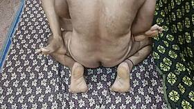 south indian couple's homemade anal creampie quickie