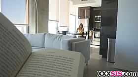 Teaching petite 18+ stepsis demi lopez blowjob ass big cock instruction