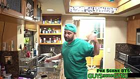 Taking 'daughter' Angel Ramiraz to hospital for nurse roleplay humiliation. 😈🏥 Latex gloves and backstage fun.