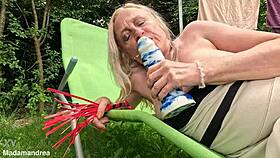 Mega Dildo Stretches Prolapse Pussy Intensely.