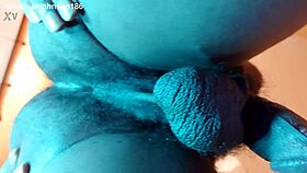 Hallelujah Johnson Humiliates Her Ass in Solo Session