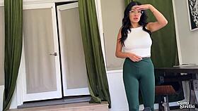 น้องสาวบุญธรรมนอกใจแฟนฉีดน้ำแตกใส่ผม - คามิ สเตรลลา x สก็อต สตาร์ค