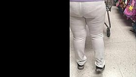 Mexican Milf in White Pants and Cachetero