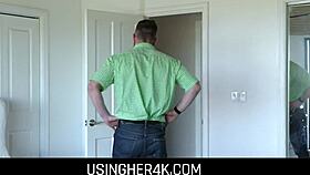 usingher4k - freeuse petite teen step daughter is fuck toy for step dad patricks day