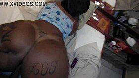 Intense Anal Session with Hot BBW Leading to Creampie