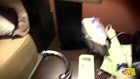 after a long day, the brunette and blonde explore with toys and fisting