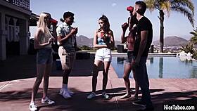 paige owens gets fucked deep at party