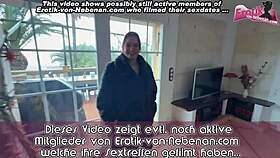 אמא גרמנית שמנמנה ג'ינג'ית חובבנית טין עושה פורנו POV פרטי