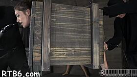 European Couple Engages in Raw BDSM Femdom with Ball Licking and Sucking