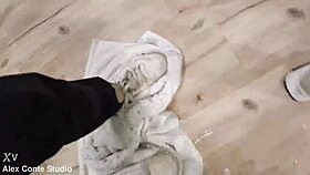 Veronica Leal's first backstage with Alex Contes production