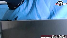 Fat bbw couple meets for amateur casting 😏