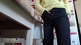 Girl Masturbates Solo to Multiple Orgasms