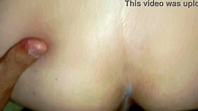 Delicioso anal con mucha crema...