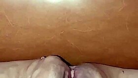 Gretala Flashes Big Natural Tits and Belly Naked