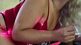 Latina amateur gives her ass at Christmas, makes herself cum and continues.