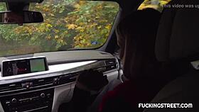 Blonde Gives Her Saviour Unexpected Sex On The Street