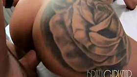 tourist meets hot tattooed latina slut in roraima brazil for some sexy fun