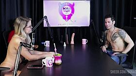 Compilados Do Jow Jow No Bora Cast With Bruna Carlos In Sheer Red Lingerie.