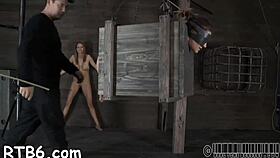 European Couple Engages in Raw BDSM Femdom with Ball Licking and Sucking