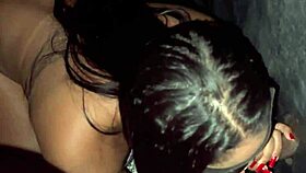 wife sucks strangers in glory hole intensely