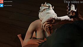 Compilation of Riven's adventures in various scenes