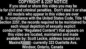 Horny strap-on fucker maxine x doggy styles sexy lesbian nyssa nevers