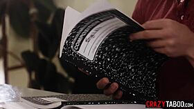 small tits brunette stepdaughter rides stepdad