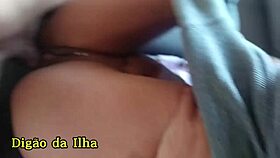 Teasing the neighbor's wife with big cock?