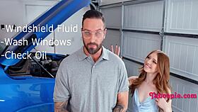 mechanic step daddy teaches me how to check the dipstick