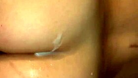 cum on her back after doggystyle latina bent over ass dominican big ass