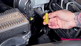 mechanic step daddy teaches me how to check the dipstick