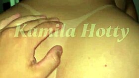 homemade latina wife gets cum inside pussy from boyfriend's friend