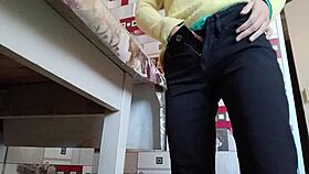 Girl Masturbates Solo to Multiple Orgasms