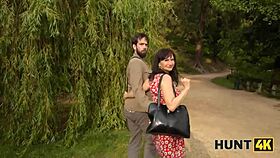 Found young tight pussy in park, fucked roughly.