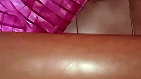 Gretala Flashes Big Natural Tits and Belly Naked