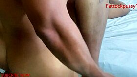 I finally fucked my stepmom's huge ass after watching her bathe