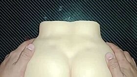 Candy gaya anjing kena hentam keras dua lubang pancut bontot besar