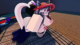 Having sex in Roblox virtual world