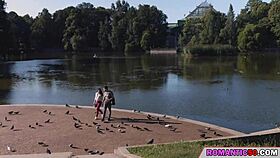 The cute brunette with a natural body in high definition