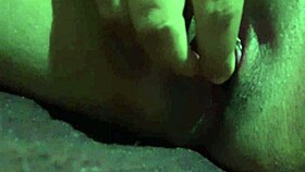 Exploring self-pleasure with a unique object in a private moment