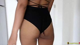 Johntronx young thai milf in bodysuit loves my creampie