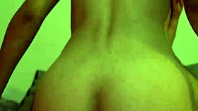 latina amateur invites friend to movies, excitement leads to quickie