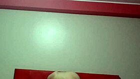 latina babe sinks cock in delicious study poses