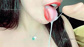 hot latina brunette gives jerk off instructions while fisting her ass 😍