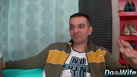 jenny simons, the blonde housewife, gets creampied post-anal.