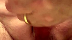65 year old slow motion jerk off and cum close up 😏