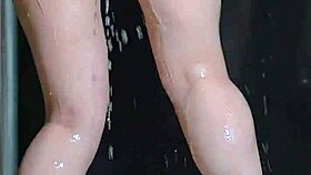 College babes soapy shower big ass bouncing and bubbles