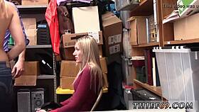 amateur teen gets caught masturbating in the library by police